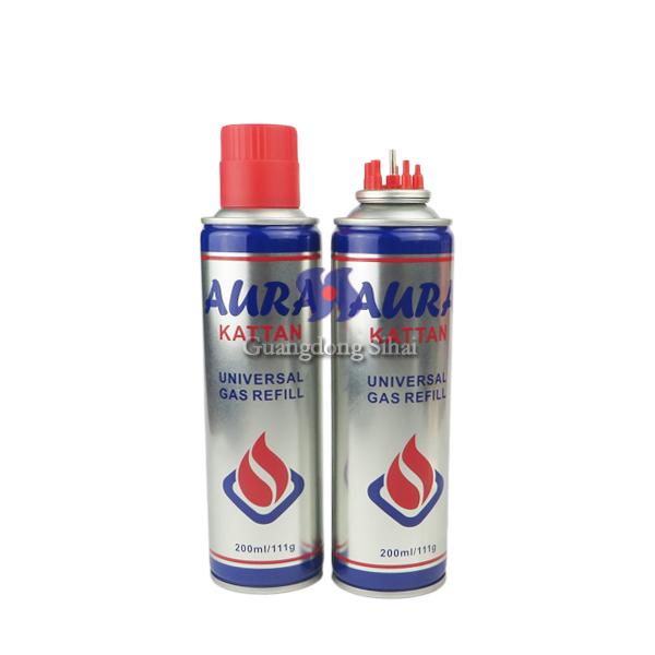 gas lighter aerosol can