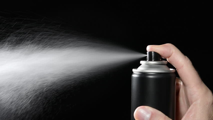 spray tin can