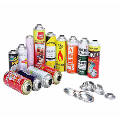 empty aerosol tin can
