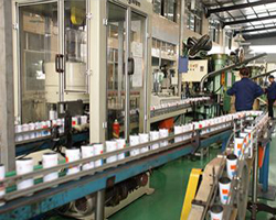 líneas de producción de latas de aerosol