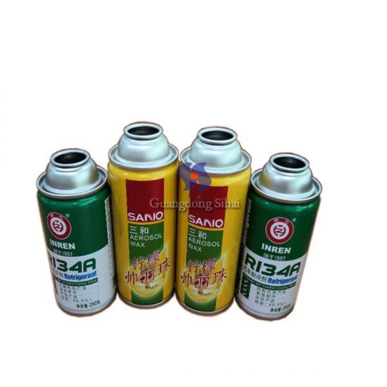 4 colours printing aerosol tin can