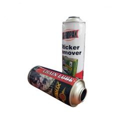 Envase de lata de aerosol lubricante