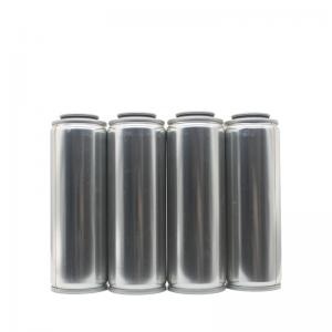 foam cleaner aerosol tin can