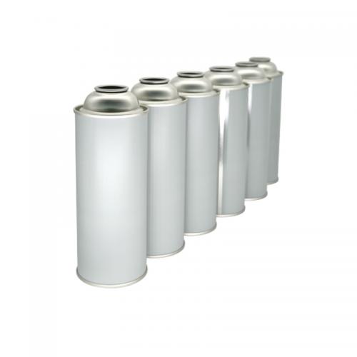 Fabricante chino OEM Refillable Empty Tinplate Cans 65mm Can 159mm Butane Gas 220g Aerosol Tin Can