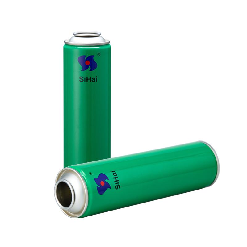 Lata vacía de aerosol para ambientador Premium de 52x240 mm con impresión de logotipo CMYK OEM personalizado.