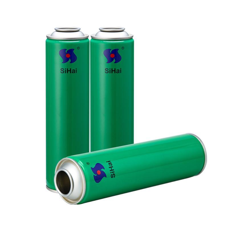 Lata vacía de aerosol para ambientador Premium de 52x240 mm con impresión de logotipo CMYK OEM personalizado.