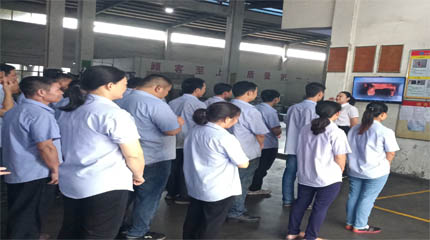 Entrenamiento grupal de la empresa Guangdong Sihai