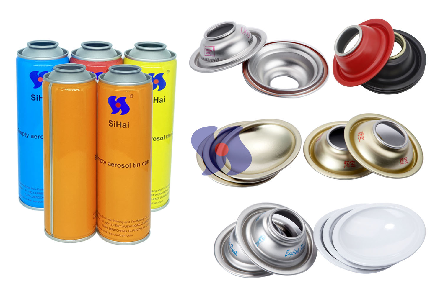 Aplicación de latas de aerosol vacías en productos de aerosoles para automóviles.